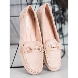 Cm Paris Mocassins Com Ornamento castanho 1