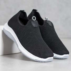 Diamantique Calçados Esportivos Slip-on preto 1