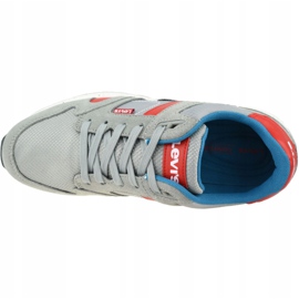 Sapatos Levi's Sutter M 229803-958-54 vermelho multicolorido cinza 2