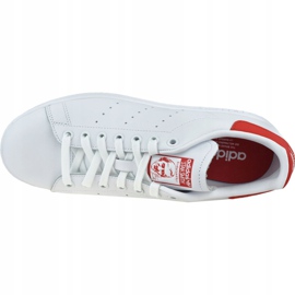 Sapatos Adidas Stan Smith M EF4334 branco vermelho 2