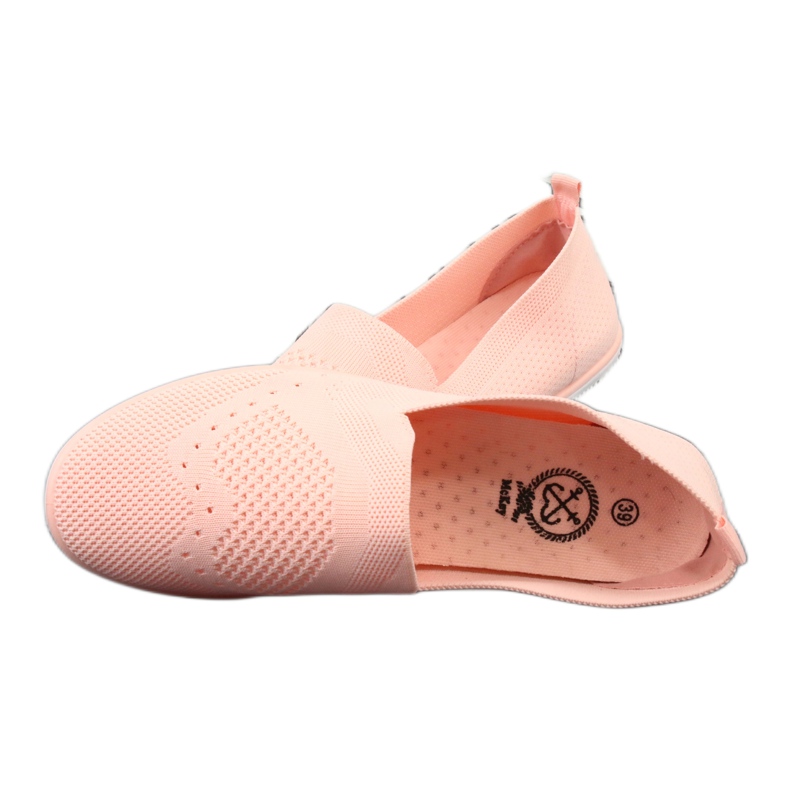 Tênis McKey Slip On Salmon rosa 4 Tênis McKey Slip On Salmon rosa 4