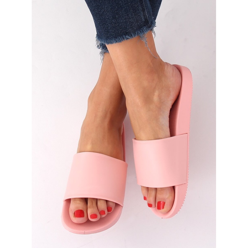 Chinelos rosa feminino rosa CK78P rosa 1