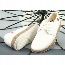 Sapatilhas espadrilles Big star FF276043 branco 2