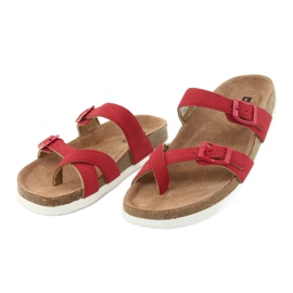 Flip-flops perfilados Big Star 274638 vermelho 3