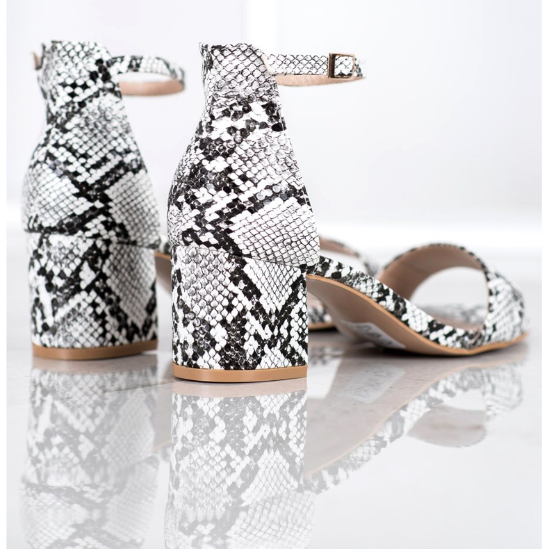 Seastar Sandálias com estampa de cobra multicolorido 1