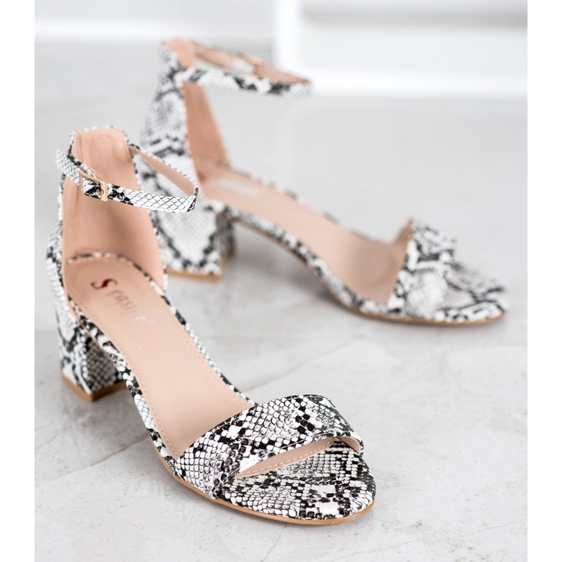 Seastar Sandálias com estampa de cobra multicolorido 2