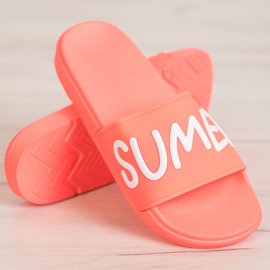 SHELOVET Chinelos de borracha rosa 1