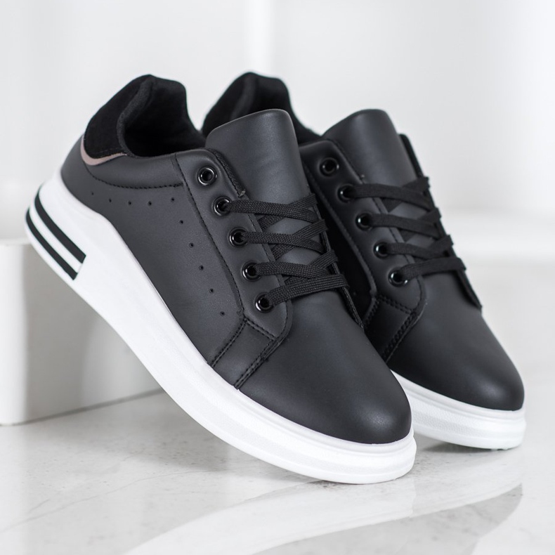 Diamantique Calçados Esportivos da Moda preto 2