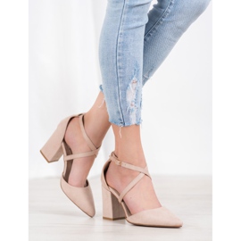 Seastar Bombas de camurça bege 1