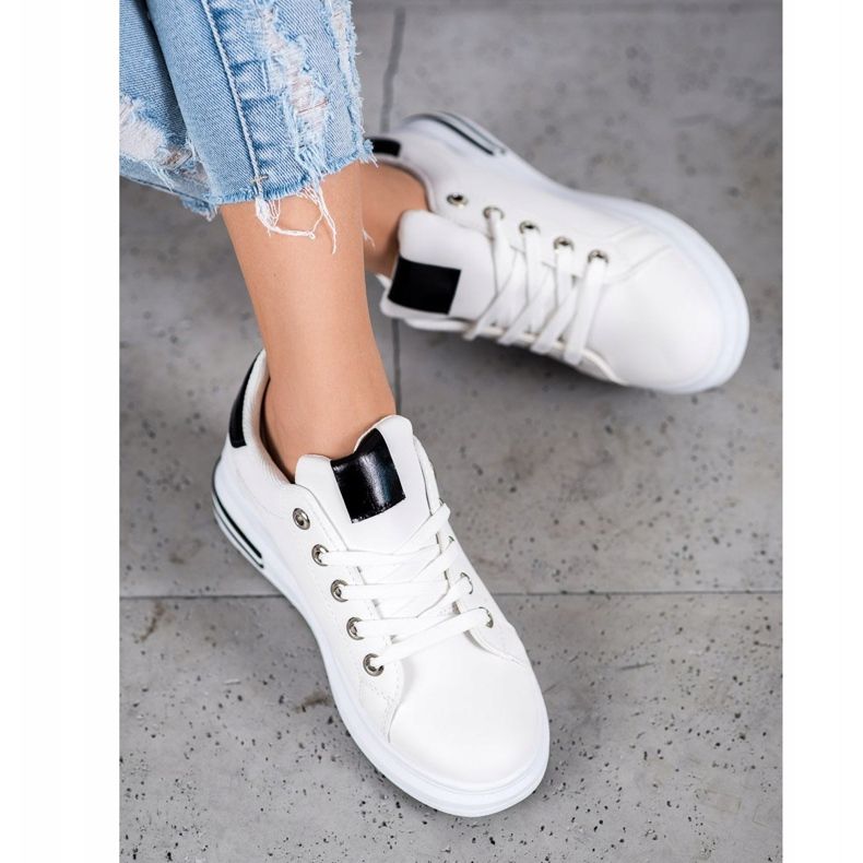 SHELOVET Calçados Esportivos da Moda branco 2