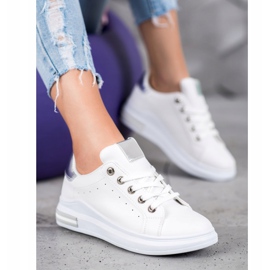 SHELOVET Calçados Esportivos da Moda branco 1