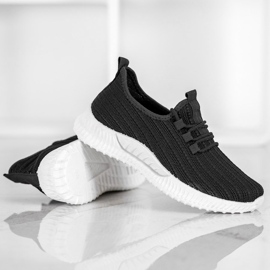 SHELOVET Calçados esportivos têxteis preto 1