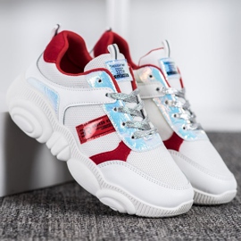 SHELOVET Calçados esportivos confortáveis branco 1