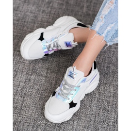 SHELOVET Calçados esportivos confortáveis branco 1