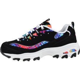 Skechers D'Lites Summer Fiesta W 149015-BKMT preto 1