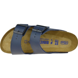 Birkenstock Arizona Bf Sfb W 51063 azul marinho 2