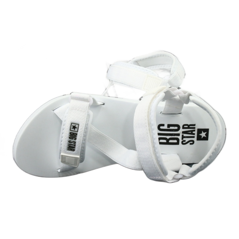 Sandálias têxteis Big Star 274A351 brancas branco 4