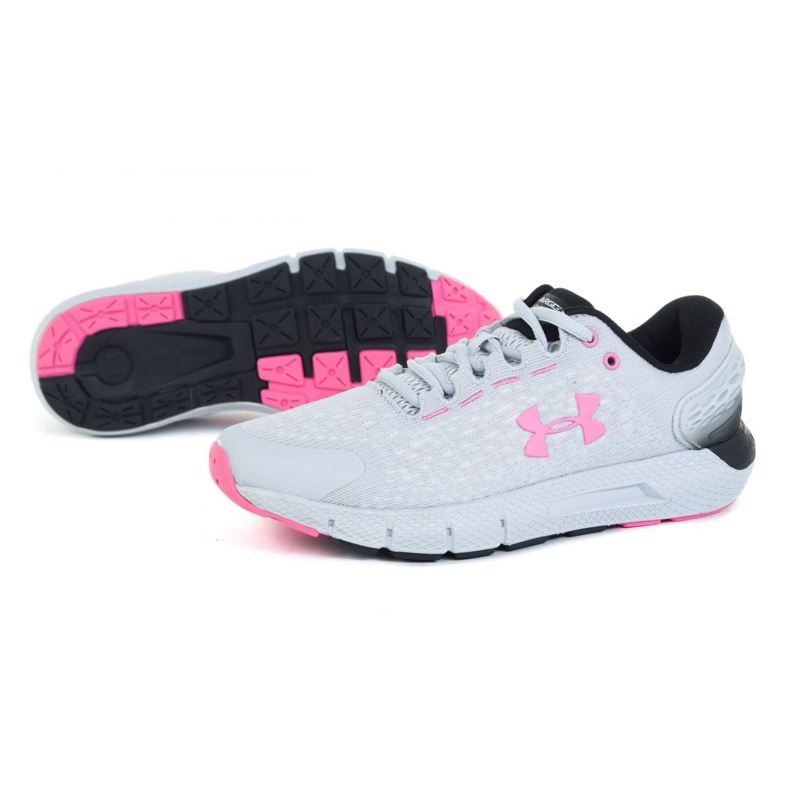 Under Armour Charged Rogue 2 W 3022 602-101 rosa cinza 1