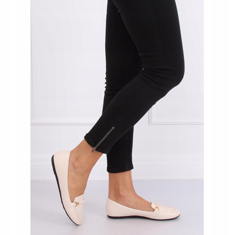 Mocassins bege feminino A8636 bege 2