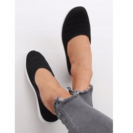 IC03 Black mesh ballerinas preto 1