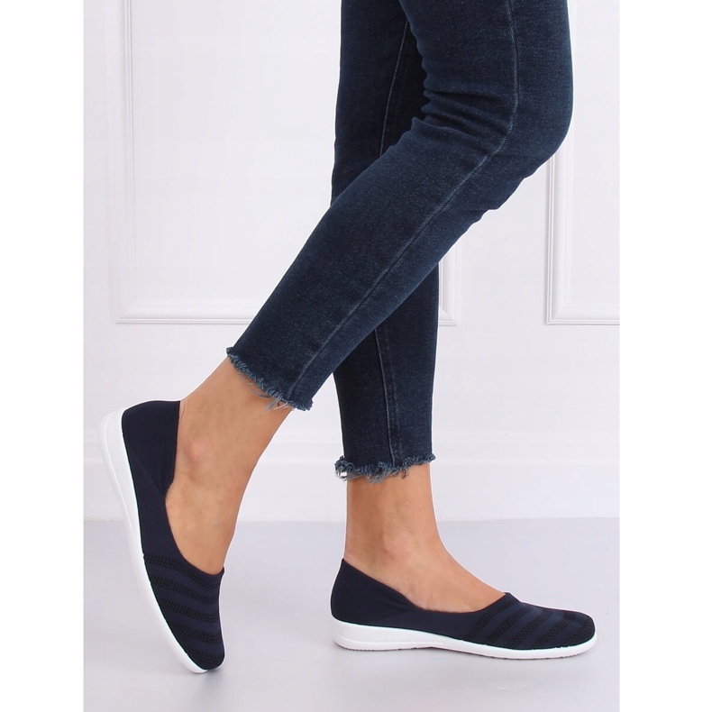 IC03 Bailarinas de malha azul marinho da Marinha azul-marinho 2