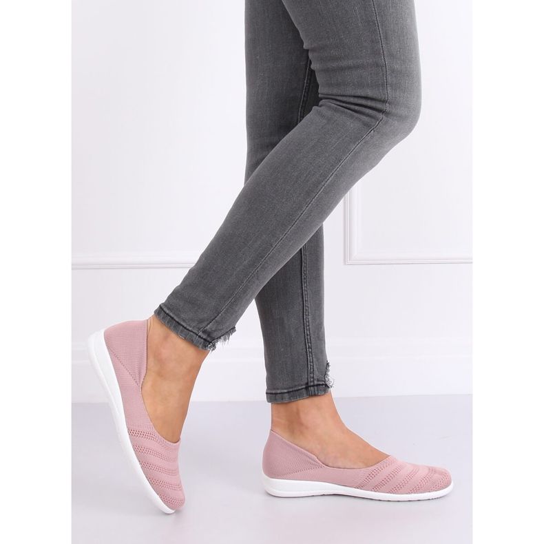 Bailarinas de malha rosa IC03 Old Pink 2