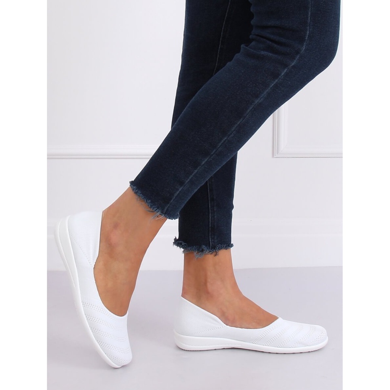 IC03 Bailarinas de malha branca branco 1