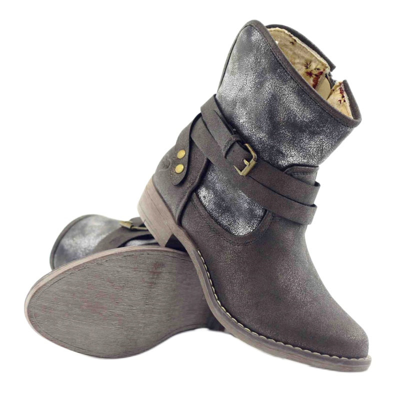 Botas cinza para mulheres de Hengst 3