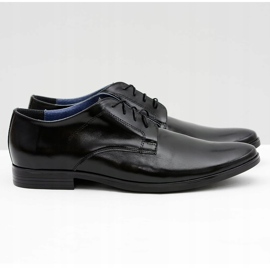 Bednarek Polish Shoes Calçados masculinos Brogues Bednarek Elegantes Sapatos Formais de Couro Preto Peter 2