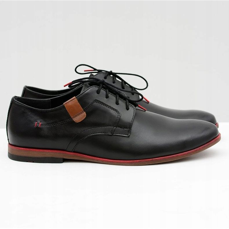 Bednarek Polish Shoes Brogues Masculino Bednarek Elegante Couro Preto Nikolas 2