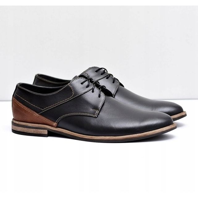 Bednarek Polish Shoes Brogues Masculino Bednarek Elegante Couro Preto Marcelo 1