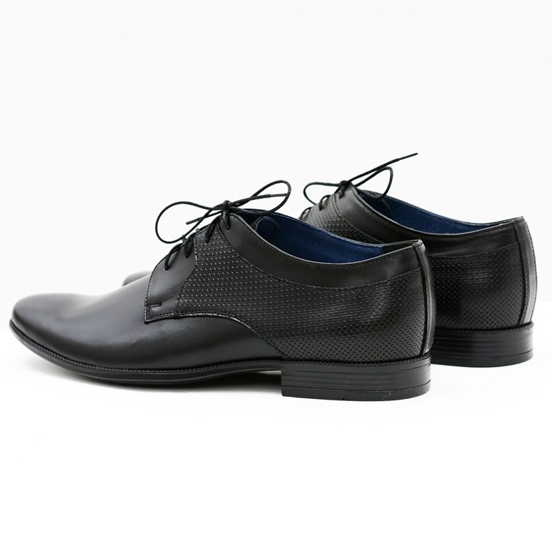 Gejms Sapatos Formais de Couro Clássico Masculino Ercole preto 2 Gejms Sapatos Formais de Couro Clássico Masculino Ercole preto 2