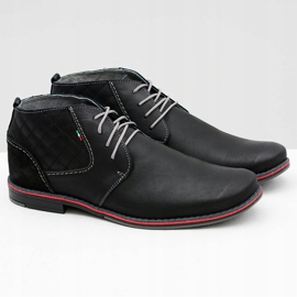 Gino Tuzzi Sapatos Graziano de Couro Preto Masculino 1