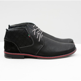 Gino Tuzzi Sapatos Graziano de Couro Preto Masculino 2