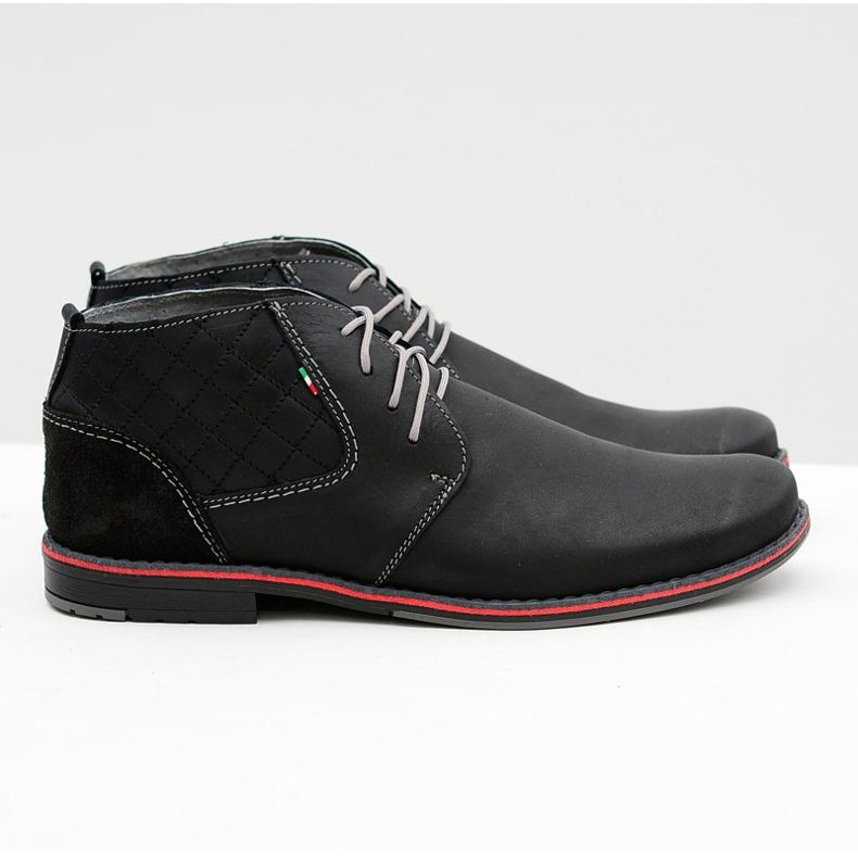 Gino Tuzzi Sapatos Graziano de Couro Preto Masculino 2