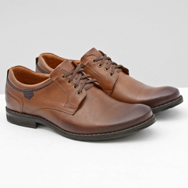 Sapatos NIKOPOL 1577 masculinos marrons castanho 1