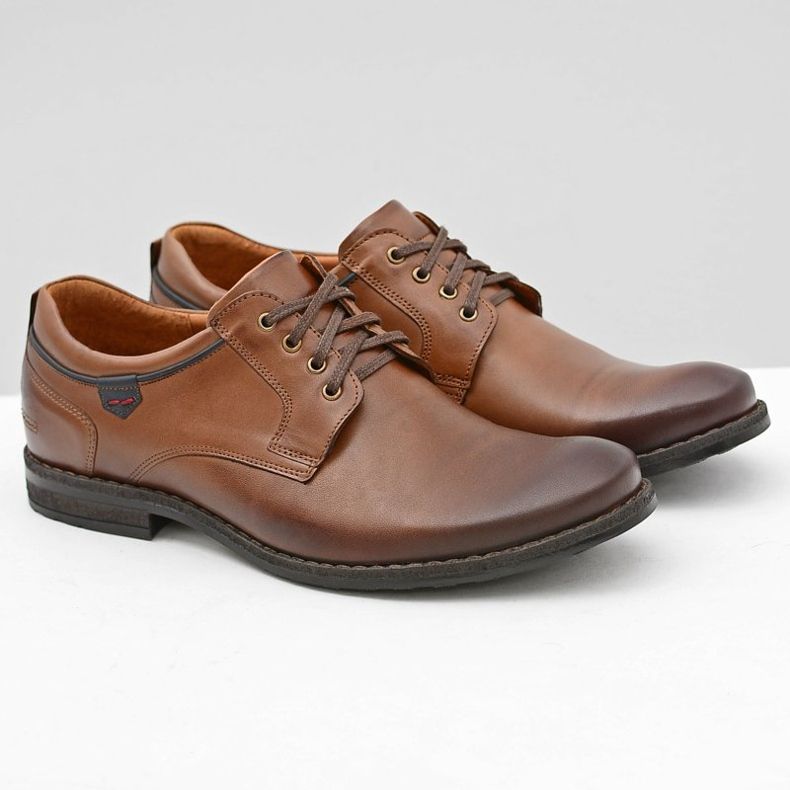 Sapatos NIKOPOL 1577 masculinos marrons castanho 1