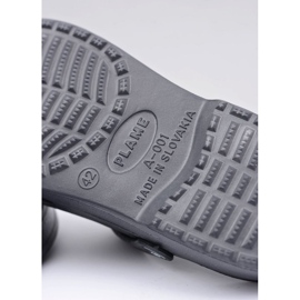 Flameshoes Sandálias Chinelos Masculinas Cinza 2