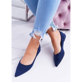 Momentos de bailarina azul marinho Lu Boo com arco destacável 2