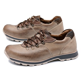 KOMODO Masculino Brogues Marrom Externo Ivar 1