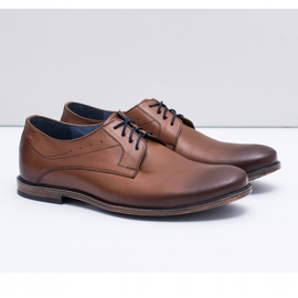 Sapatos James Nikopol Castanho Couro Masculino marrom 1
