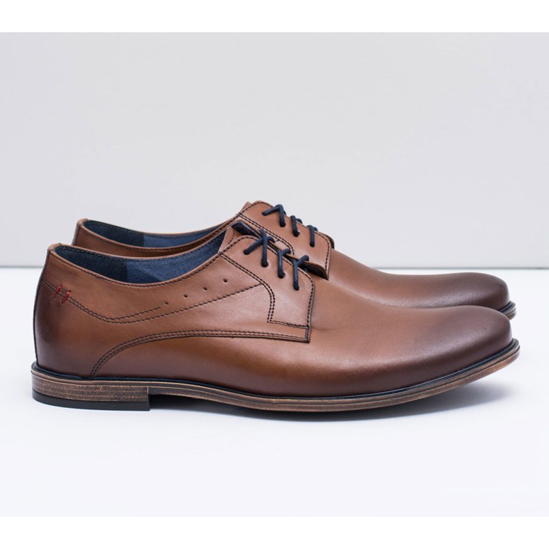 Sapatos James Nikopol Castanho Couro Masculino marrom 2