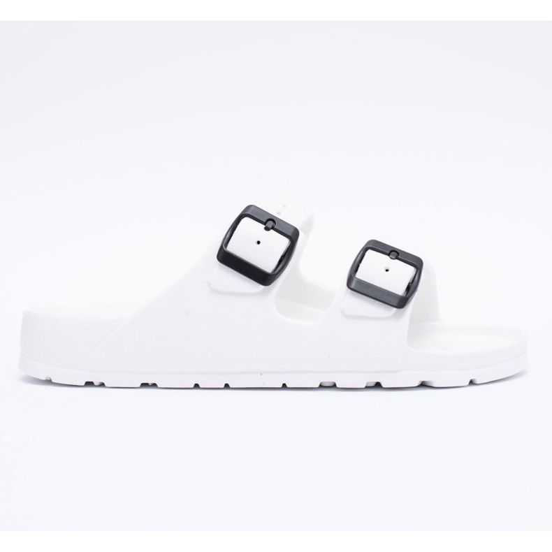 Flameshoes Chinelos femininos claros jardim branco 2