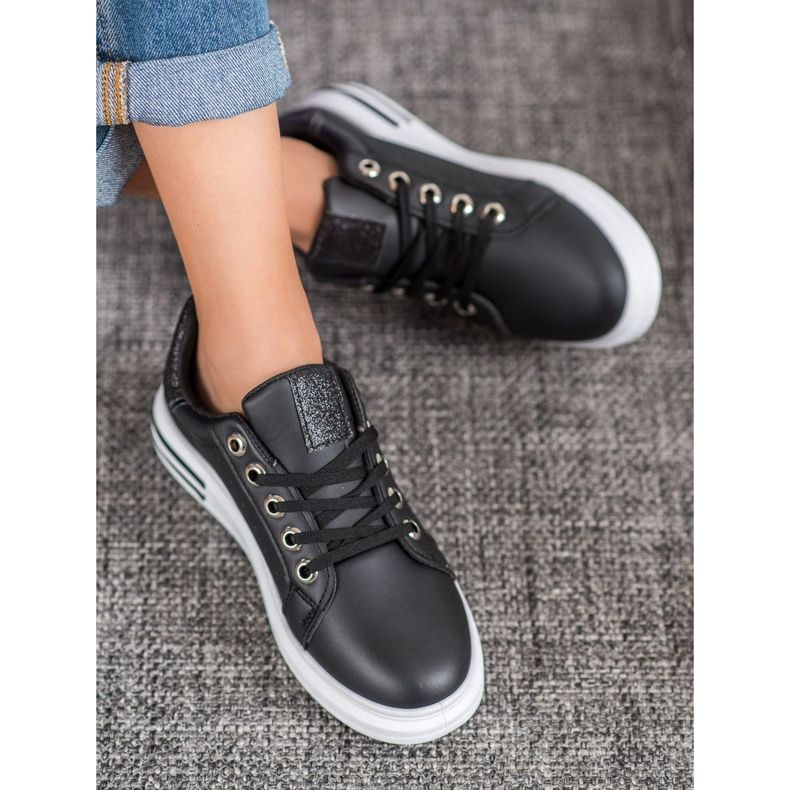 Diamantique Calçados esportivos na plataforma preto 1