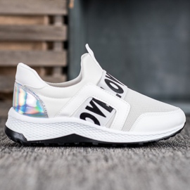 Seastar Slipons na plataforma do amor branco 2