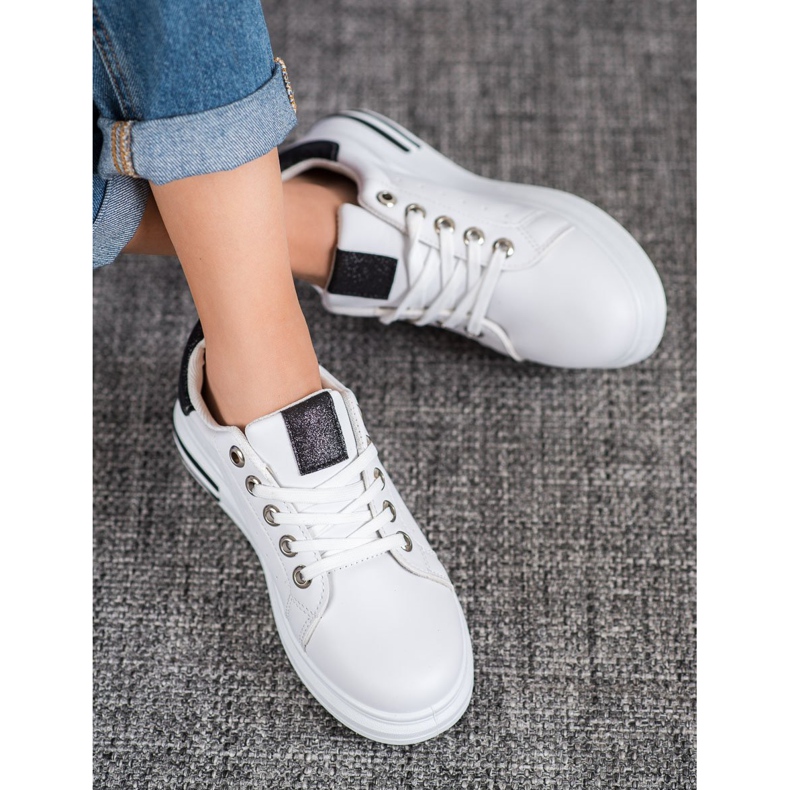 Diamantique Calçados esportivos na plataforma branco 2