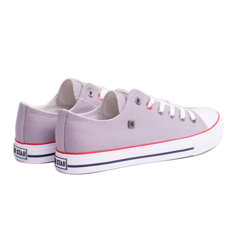 Tênis cinza masculino Big Star Low T174109 1