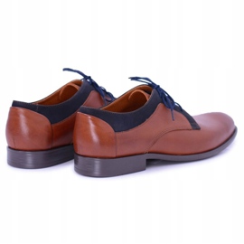 Bednarek Polish Shoes Brogues Masculino Bednarek Elegante Couro Marrom Maksim 1