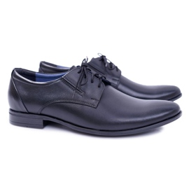 Bednarek Polish Shoes Brogues masculino bednarek elegantes sapatos formais de couro preto Franko 1