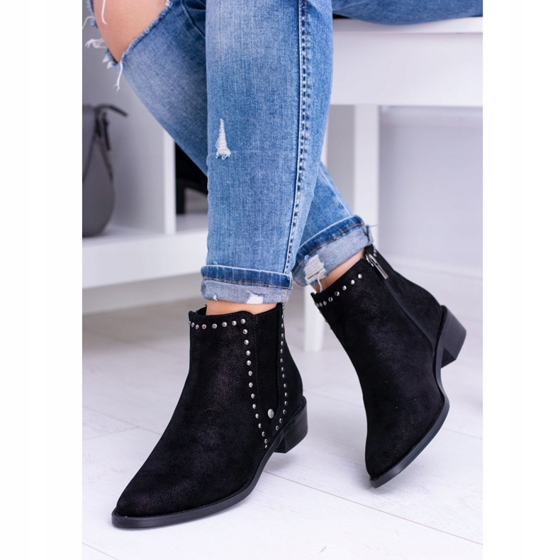 Botas Jodhpur Big Star Black Femininas BB274529 preto 1